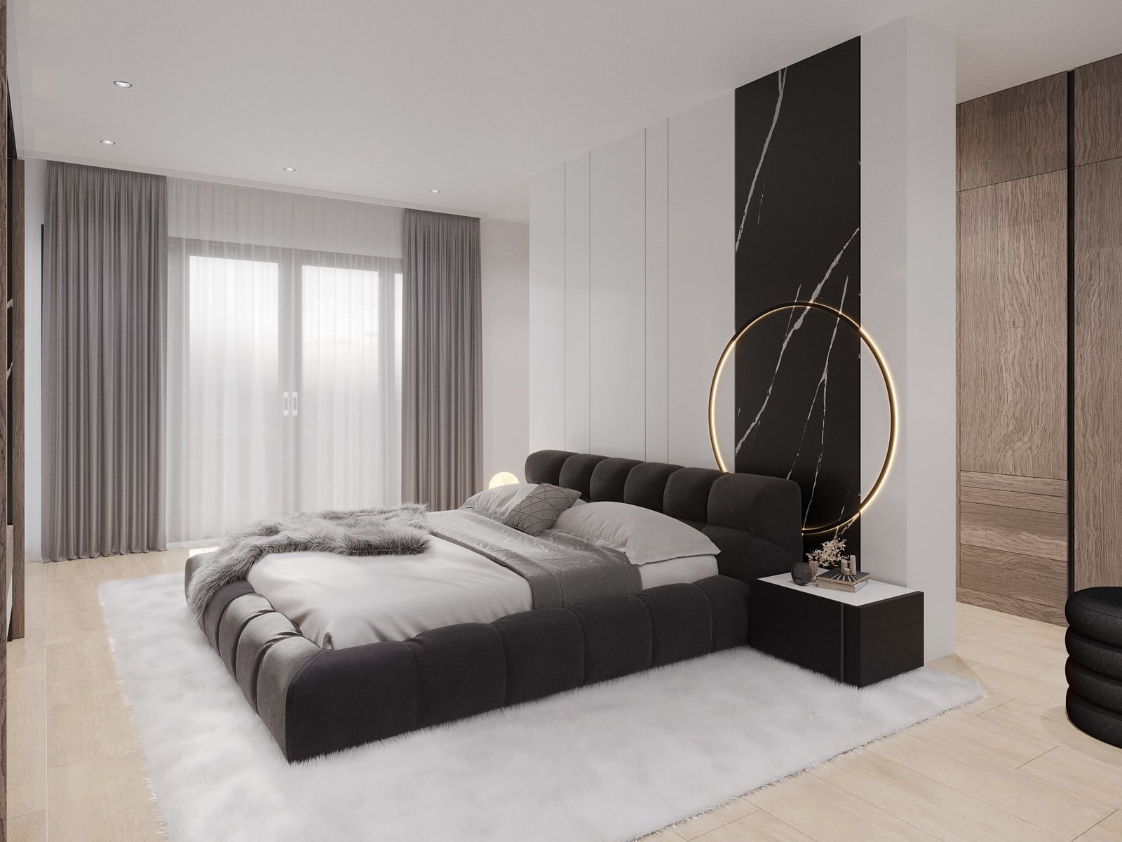 Bedroom minimalist design in Toronto_09